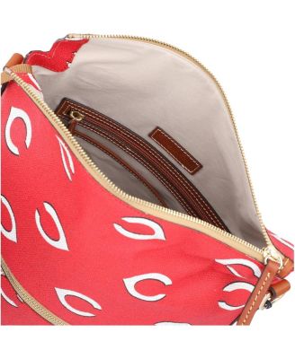 Cincinnati Reds Sporty Monogram Large Shoulder Bag