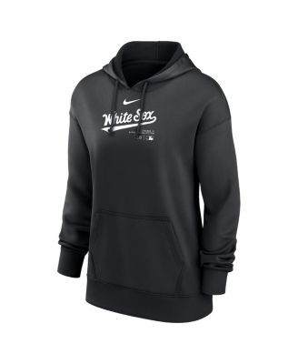 Women's Black Chicago White Sox Authentic Collection Performance Pullover Hoodie