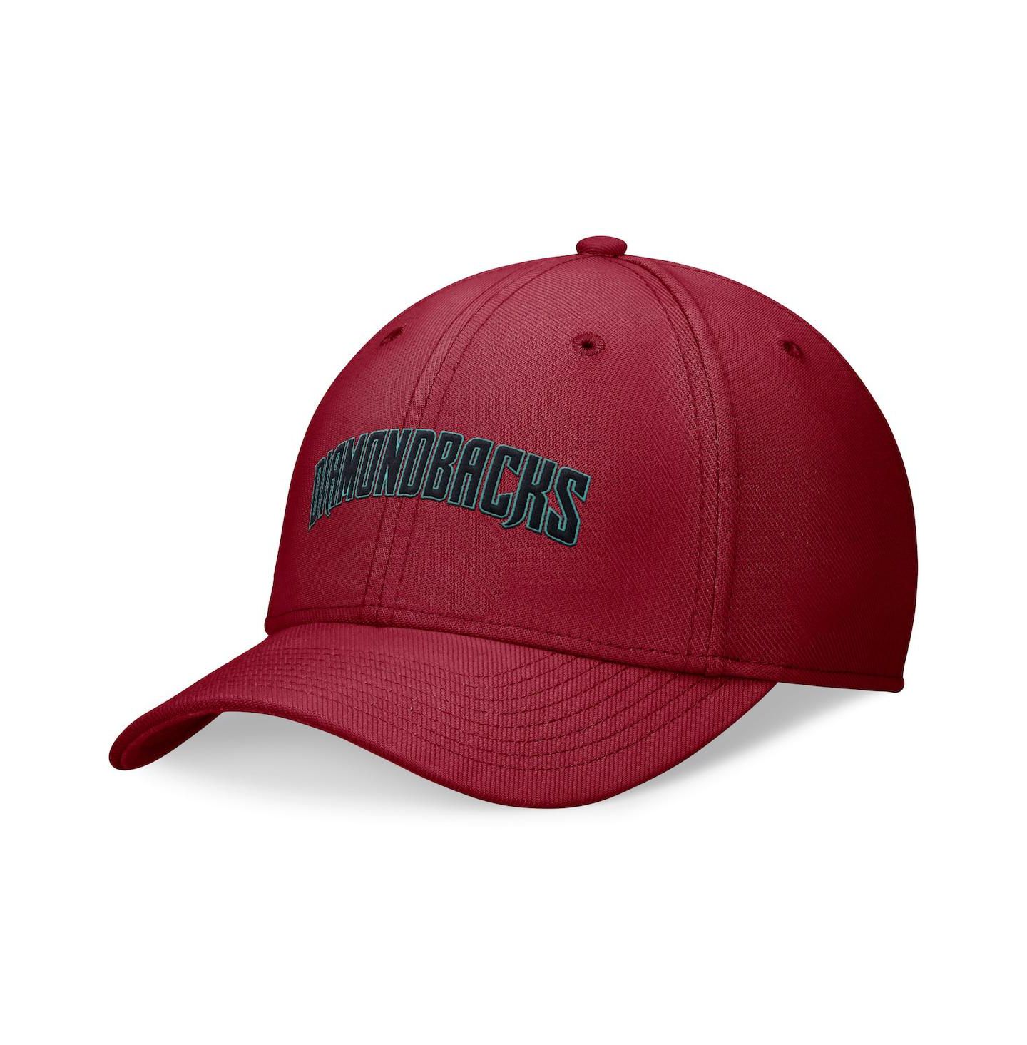 Мужская кепка Nike Red Arizona Diamondbacks Performance Flex Hat — фото 1
