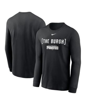 Nike - Men's Black Pittsburgh Pirates Local Nickname Long Sleeve T-Shirt