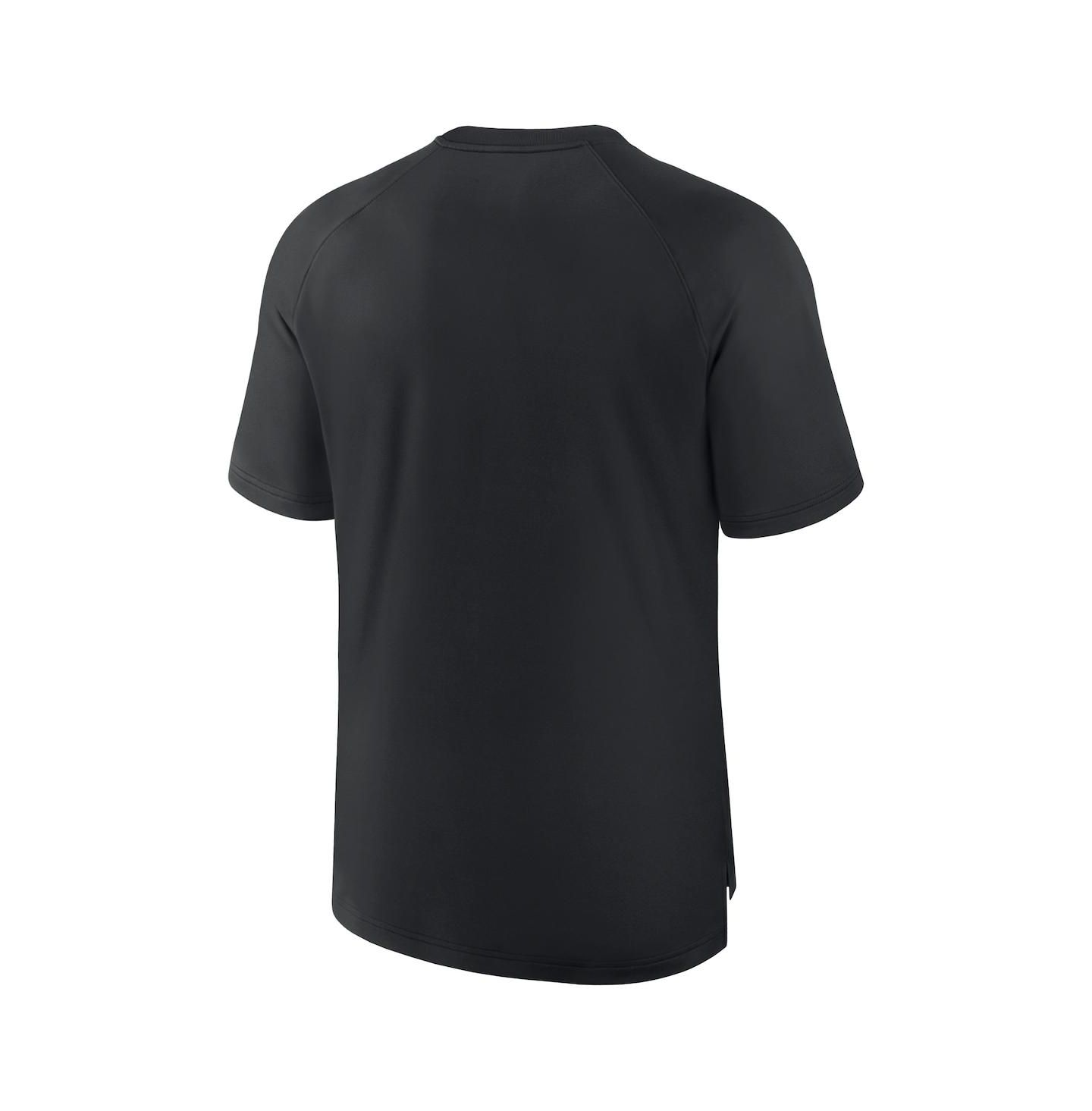 Мужская футболка Nike Black Chicago White Sox Authentic Collection Pregame Raglan Performance — фото 2