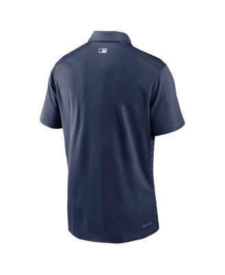 Men's Navy Tampa Bay Rays Authentic Collection Victory Performance Polo Shirt