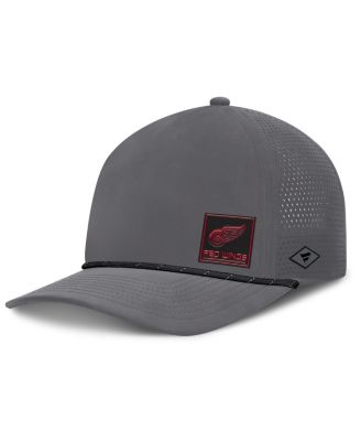Fanatics - Men's Gray Detroit Red Wings Captain Rope Adjustable Hat
