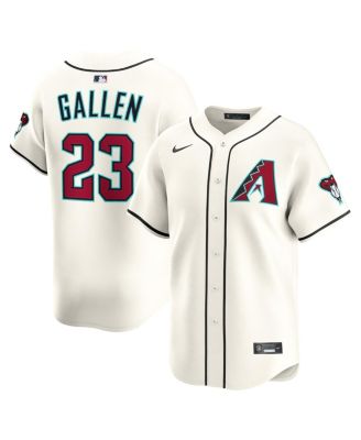 Nike - Men's Zac Gallen Cream Arizona Diamondbacks Alternate Limited Player Jersey