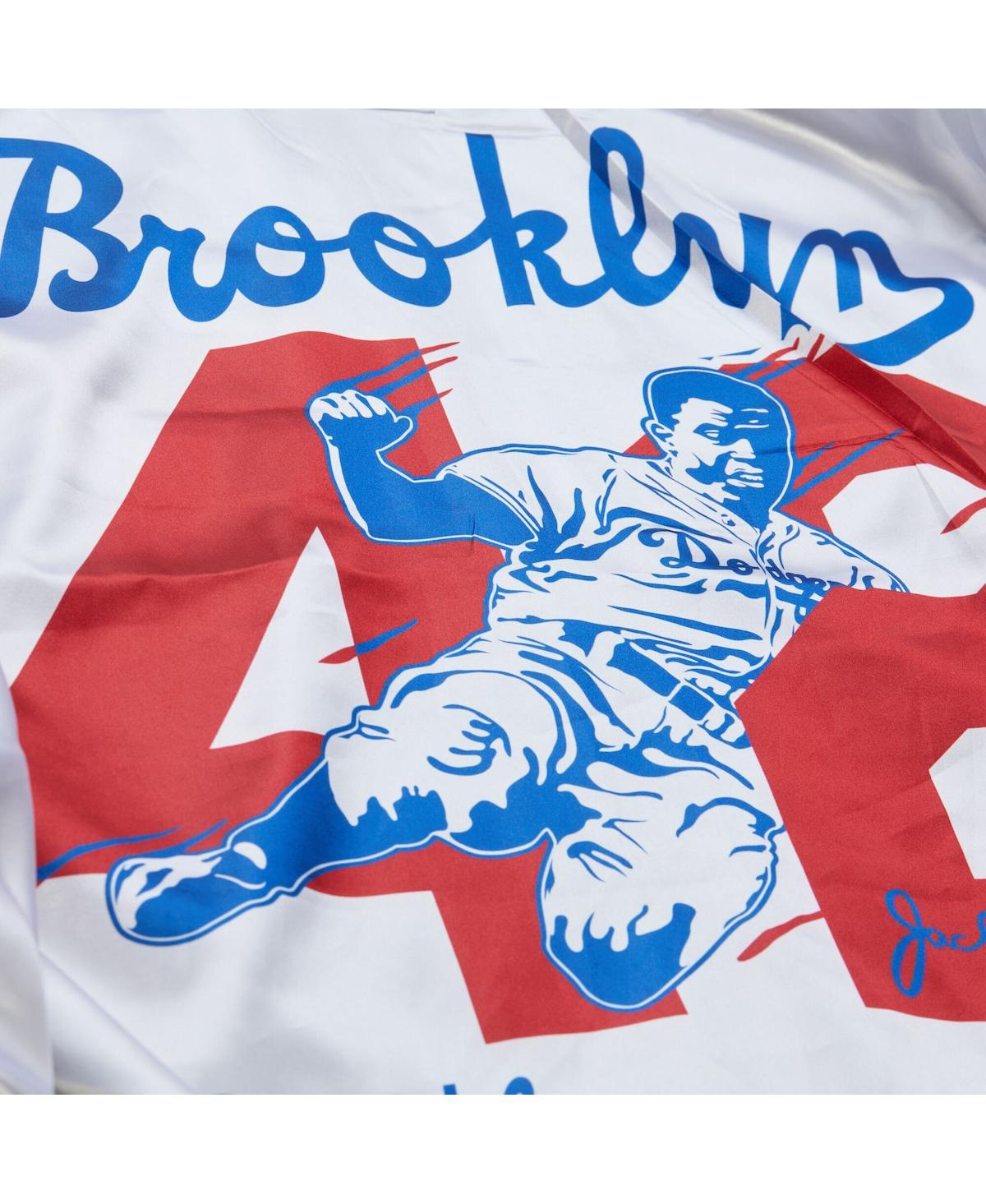 Mitchell & Ness Jackie Robinson Royal Brooklyn Dodgers Legends Collection Vintage Satin Full-snap Ja