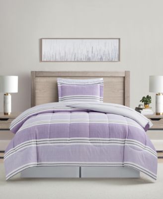 Aiden Striped 8-Pc. Comforter Sets