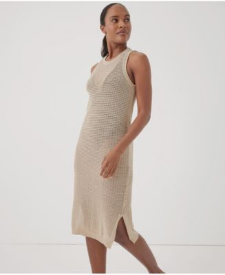 売れ筋商品|||パクト パーカー・スウェットシャツ アウター レディース Women's Organic Cotton Beachside Linen Crochet Cover-Up Sandshell Pact Women's Beachside Linen Crochet Cover-Up - Macy's