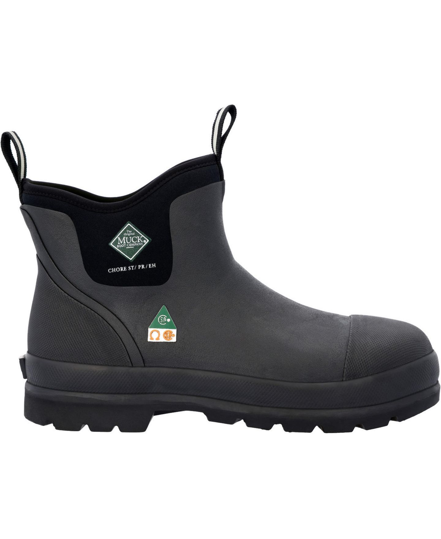 Мужские ботинки MUCK Chore Classic CSA Steel Toe Boot, цвет: Чёрный — фото 2