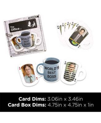 The Office Coffee Mug Shaped Playing Cards