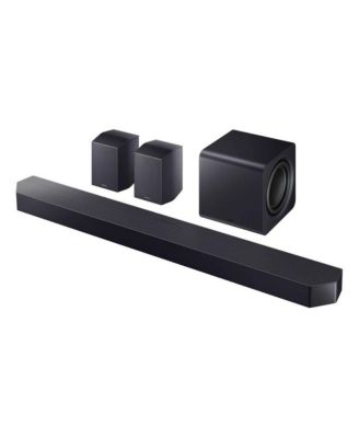 11.1.4 Channel Q-Series Soundbar with Subwoofer and Rear Speakers