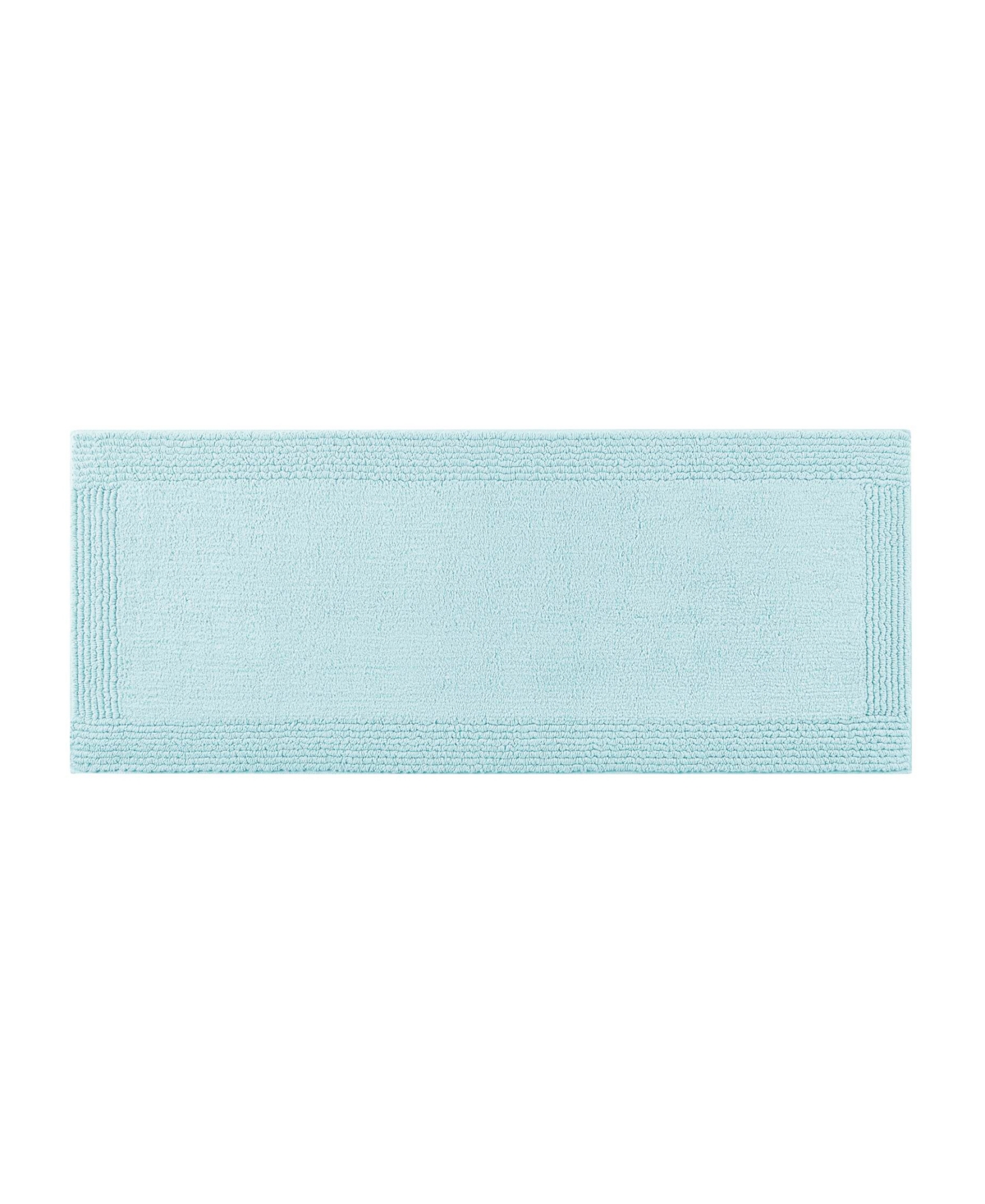 Madison Park Signature Splendor Reversible Tufted Cotton Bath Rug, 24" X 60"