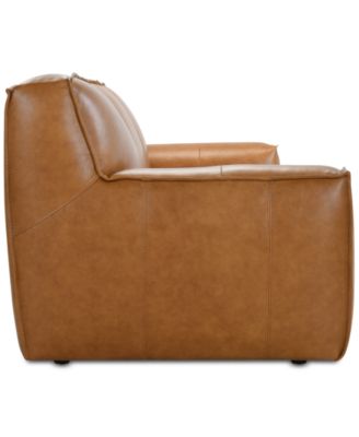 Glympton 98" Leather Sofa, Exclusively at Macy's