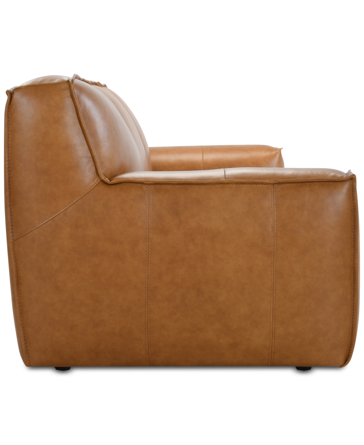 Macy's Glympton 98" Leather Sofa, Exclusively At