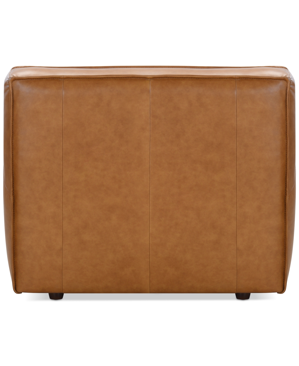 Macy's Glympton 44" Leather Arm Chair, Exclusively At