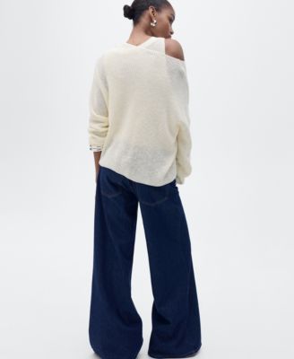 Women's V-Neck Knit Sweater