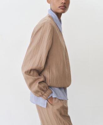 Women's Lyocell Bomber Jacket