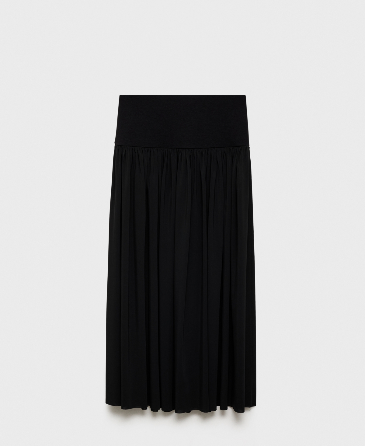 Mango Women's Long Gathered Skirt