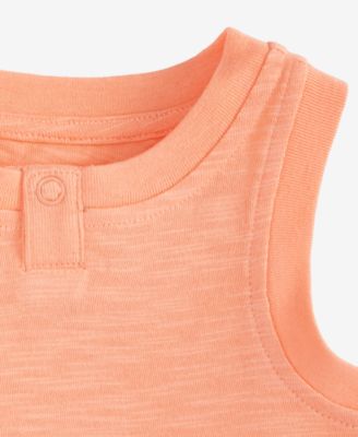 Baby Boys Solid Henley Tank Top, Exclusively at Macy's