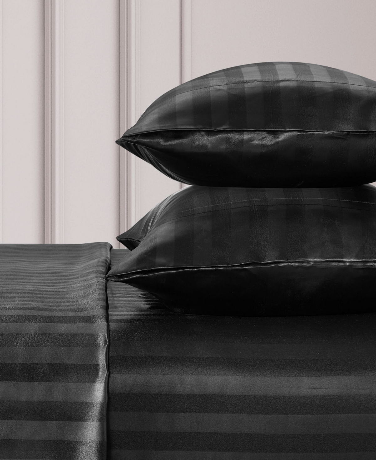 Juicy Couture Satin Damask 4-Pc. Sheet Set