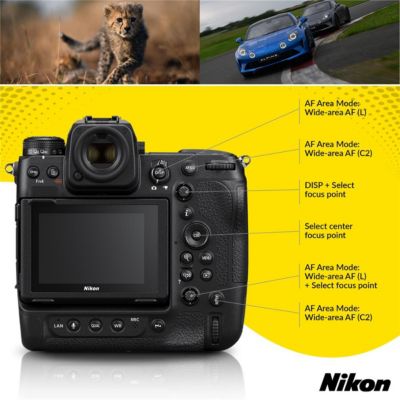 Z9 Mirrorless Camera with FTZ II Mount Adapter, Bundle with 512GB Memory Card, Li-Ion Battery and Shoulder Bag