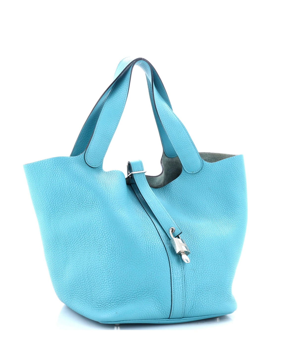 Pre-Owned Hermes Gm Picotin Lock Bag Clemence