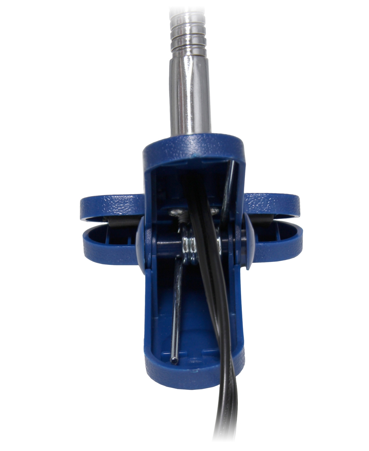 Creekwood Home 15.25" Plastic Basic Clip On Reading Light In Blue