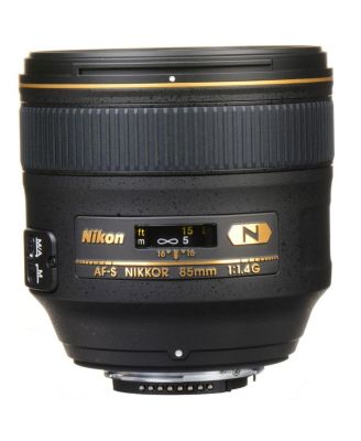 85mm f/1.4G IF AF-S NIKKOR Lens, Bundle with ProOptic 77mm Filter Kit, Lens Cap Tether, Cleaning Kit