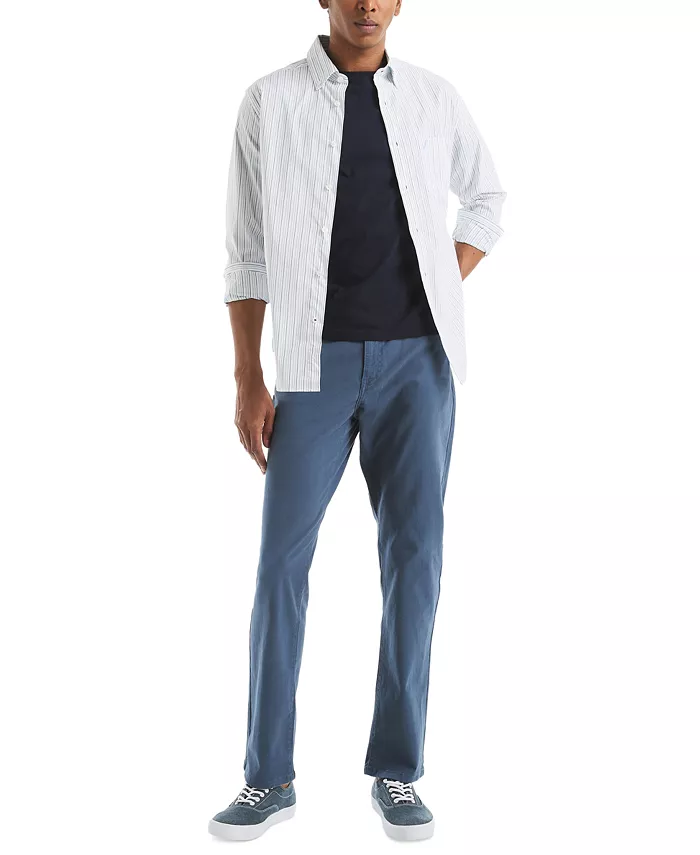 Men's Straight-Fit Vintage Stretch 5 Pocket Denim Pant - thumbnail 8
