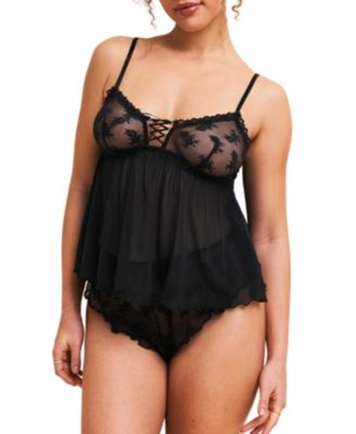 Women's Seraphina Cami & Flutter Shorts Set Lingerie