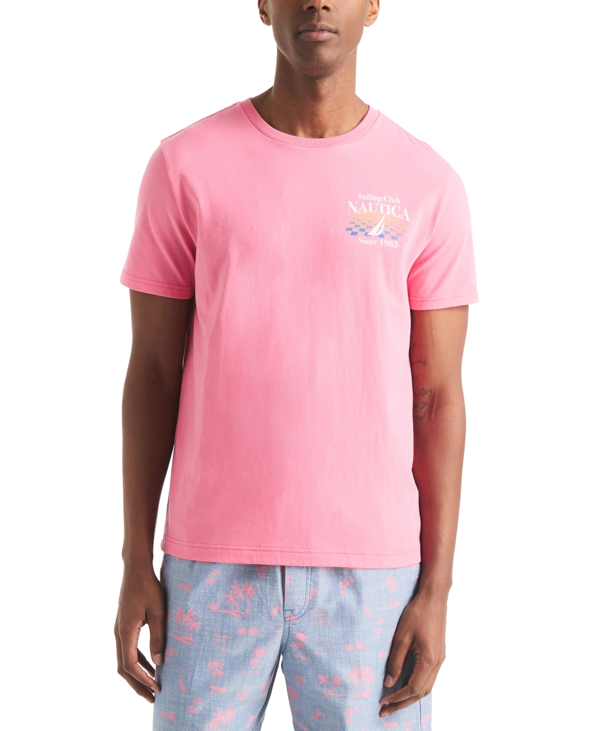 Nautica Men's Sailing Club Classic-fit Graphic T-shirt