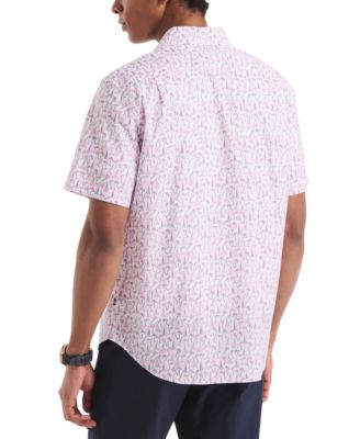 Men's Classic-Fit Printed Button-Down Shirt