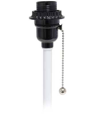 19.5" Metal Oslo Contemporary Bedside Duo Table Lamp Set