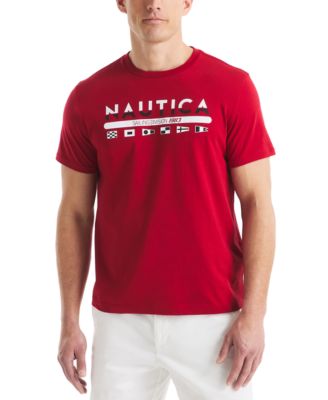 Nautica - Men's Heritage Logo Graphic T-Shirt
