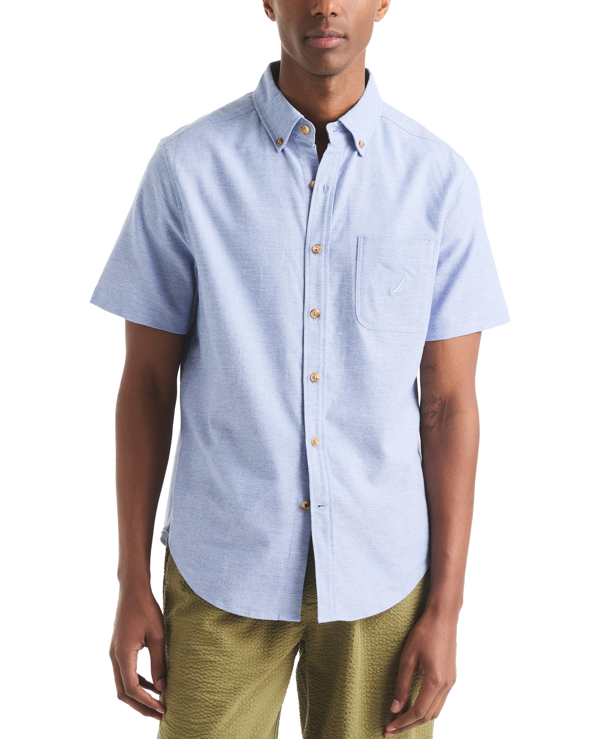 Men's Classic-Fit Short-Sleeve Shirt - English Manor