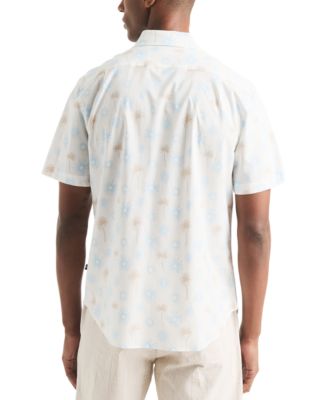 Men's Classic-Fit Tropical-Print Shirt