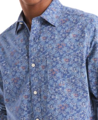 Men's Printed Floral Shirt