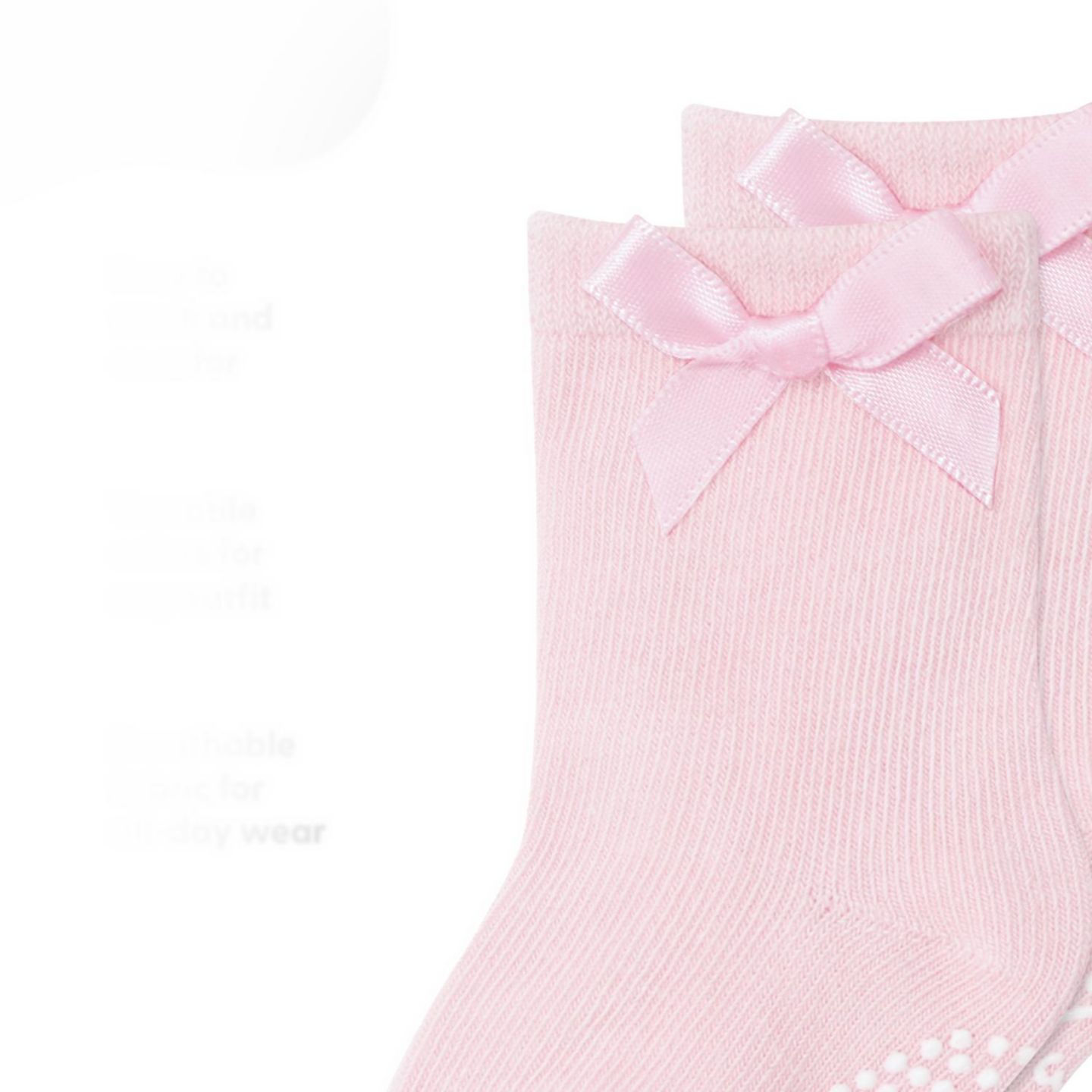Детские хлопковые носки The Peanutshell для девочки, 12 пар, Blush/Mauve — фото 3