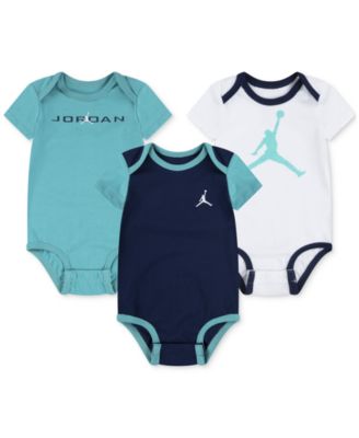 Jordan - Baby MJ Brooklyn Essentials Bodysuits, 3 Pack