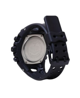 Men's Black Resin Watch, 58.2mm