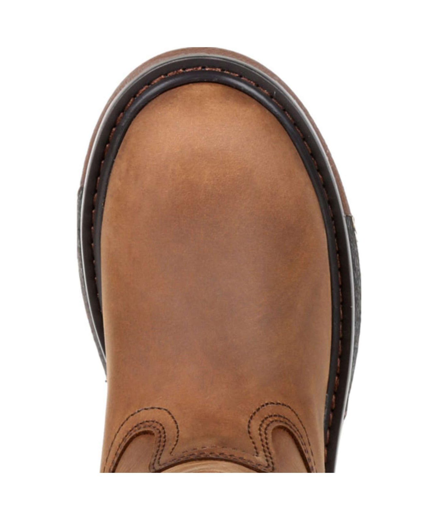 Ботинки ROCKY Original Ride FLX Waterproof Western Boot для мальчиков, цвет: Коричневый — фото 9