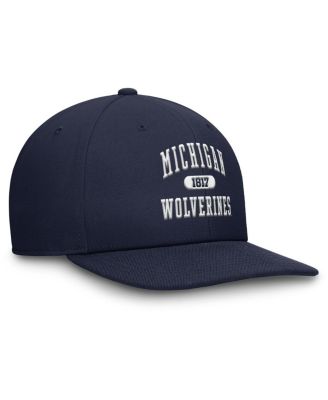 Men's&nbsp;Navy Michigan Wolverines Athletics Pro Adjustable Hat