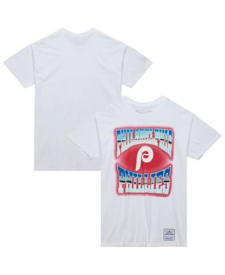 Mitchell & Ness - Men's White Philadelphia Phillies Stateside Pastel T-Shirt