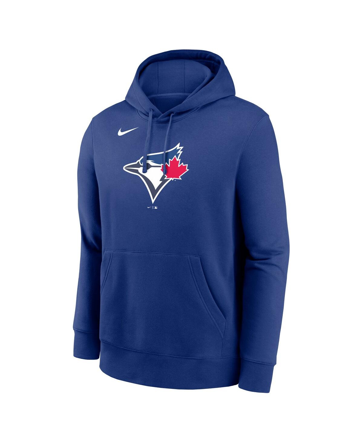 Nike Men's  Royal, Navy Toronto Blue Jays Authentic Collection Performance Raglan Full-zip Hoodie In Blue