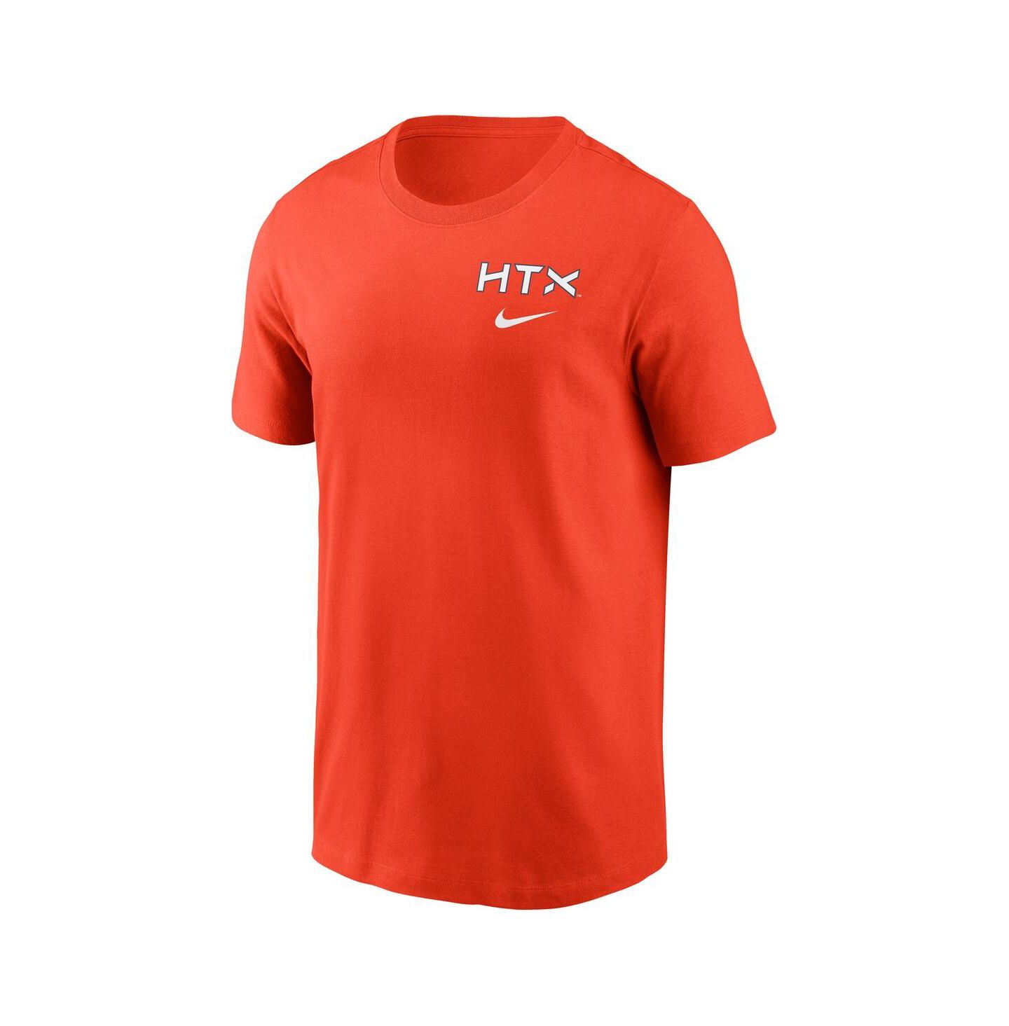 Мужская футболка Nike Orange Houston Astros 2025 City Connect — фото 2