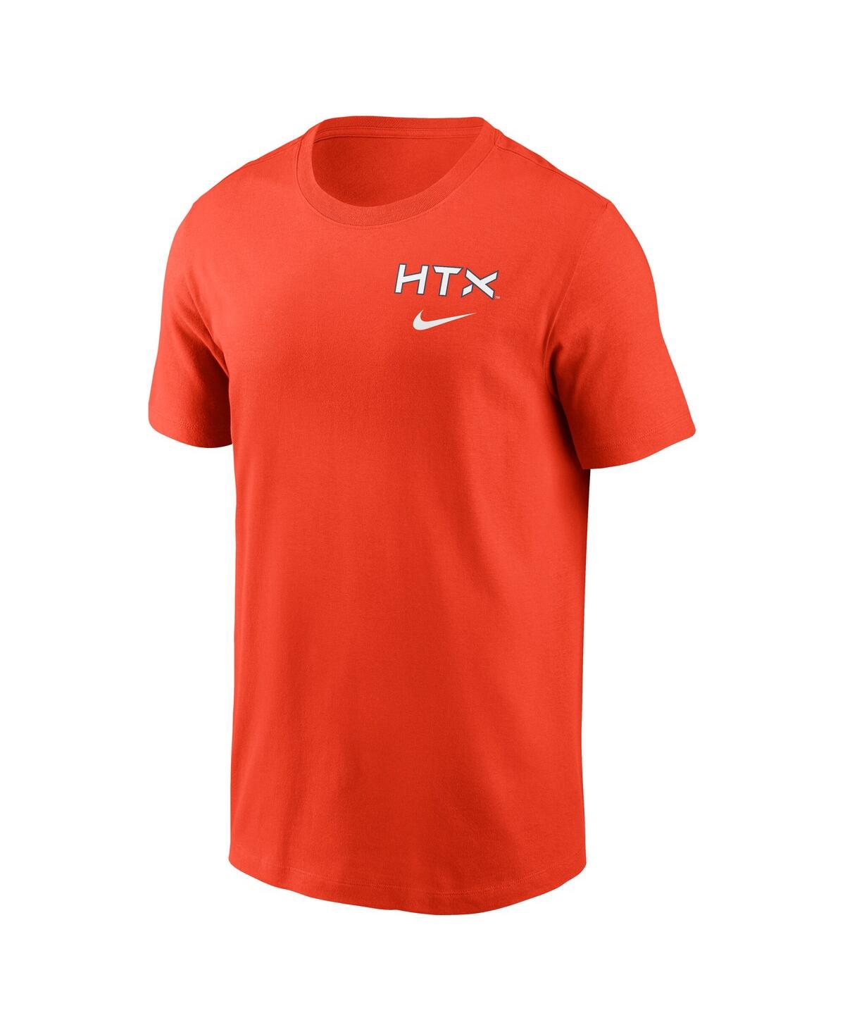 Nike Houston Astros City Connect 2-hit  Men's Mlb T-shirt In Orange