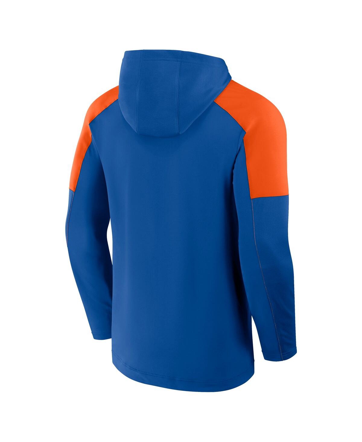 Fanatics Men's Blue Fc Cincinnati Red Card Transitional Pullover Hoodie In Blue