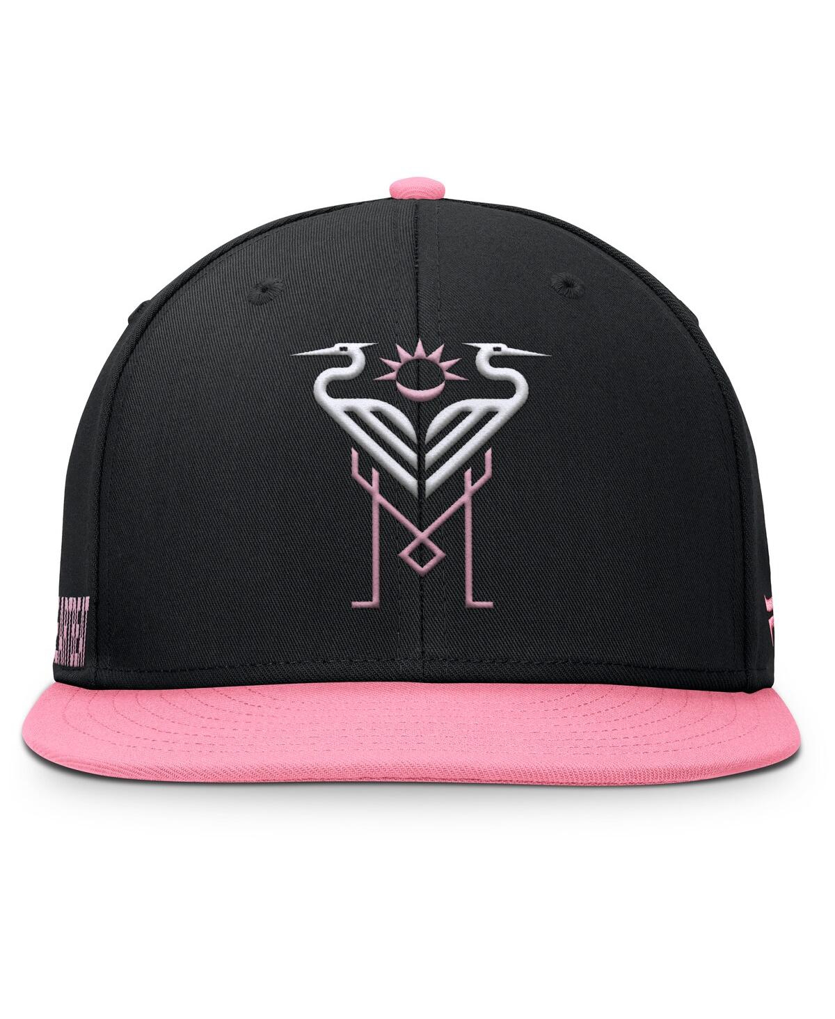 Fanatics Men's Black Inter Miami Cf Sitter Snapback Hat In Black