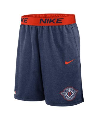 Men's Navy/Orange Houston Astros 2025 City Connect Authentic Collection Knit Shorts