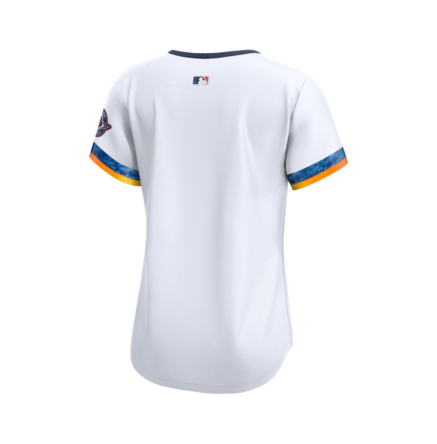 Женский топ Nike White Houston Astros 2025 City Connect Limited Jersey — фото 3
