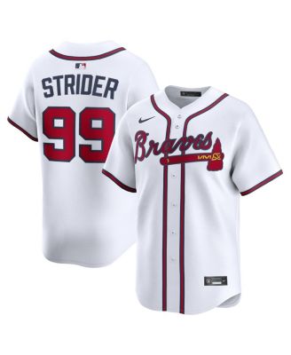 Nike - Men's Spencer Strider White Atlanta Braves Home Limited Player Jersey